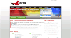 Desktop Screenshot of envoy.de